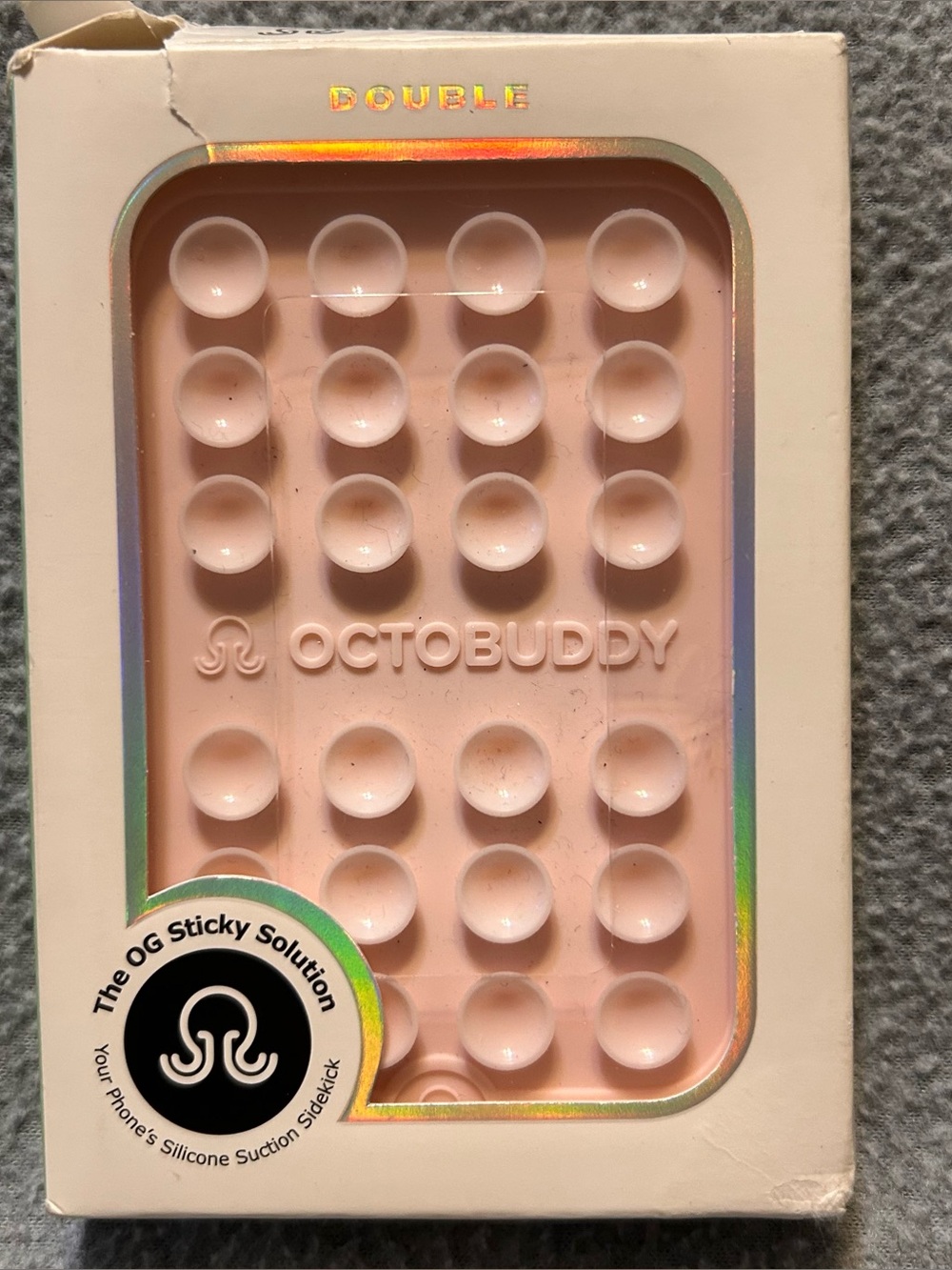 Octobuddy Silicone Suction Cup Phone
Case Mount 
Chalk Pink
New in Box